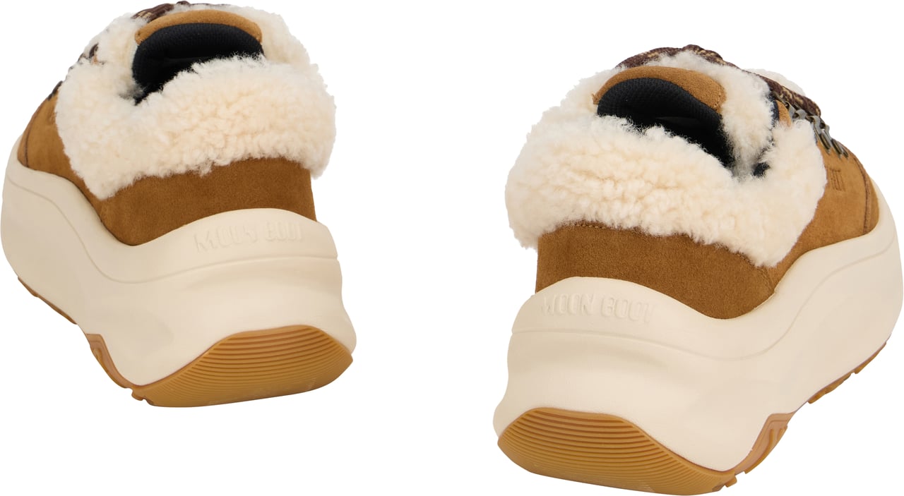 Moon Boot Sneakers Moon247 City in shearling Bruin