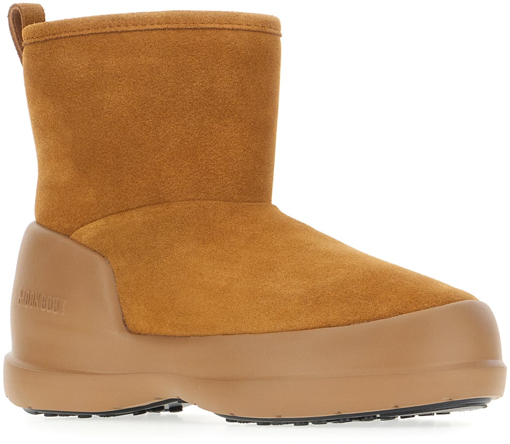 Moon Boot Moon Boot Biscuit suede ankle boots Bruin