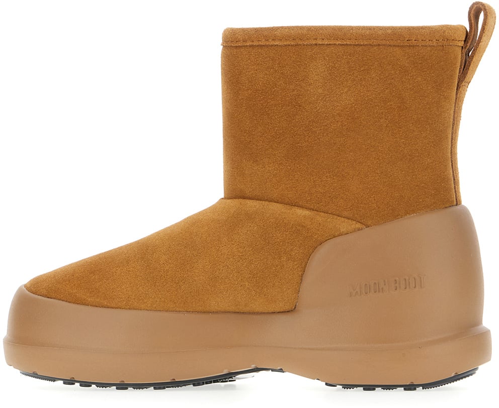 Moon Boot Moon Boot Biscuit suede ankle boots Bruin