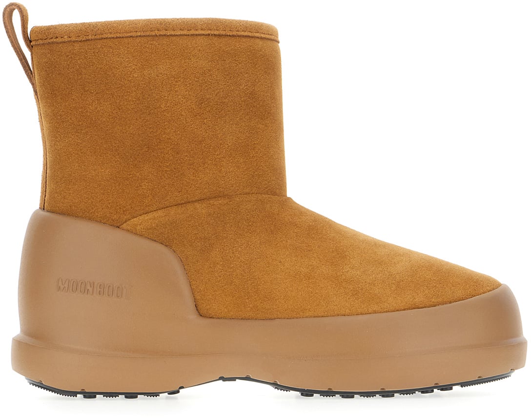 Moon Boot Moon Boot Biscuit suede ankle boots Bruin