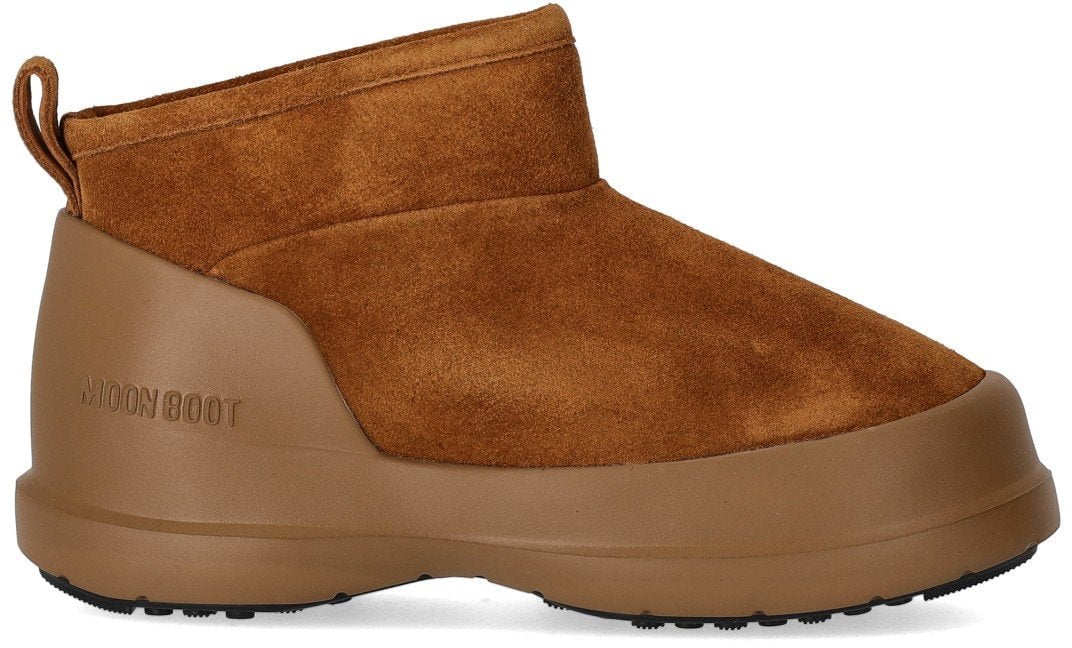 Moon Boot MOON BOOT LUNA LOW COGNAC ANKLE BOOT Bruin
