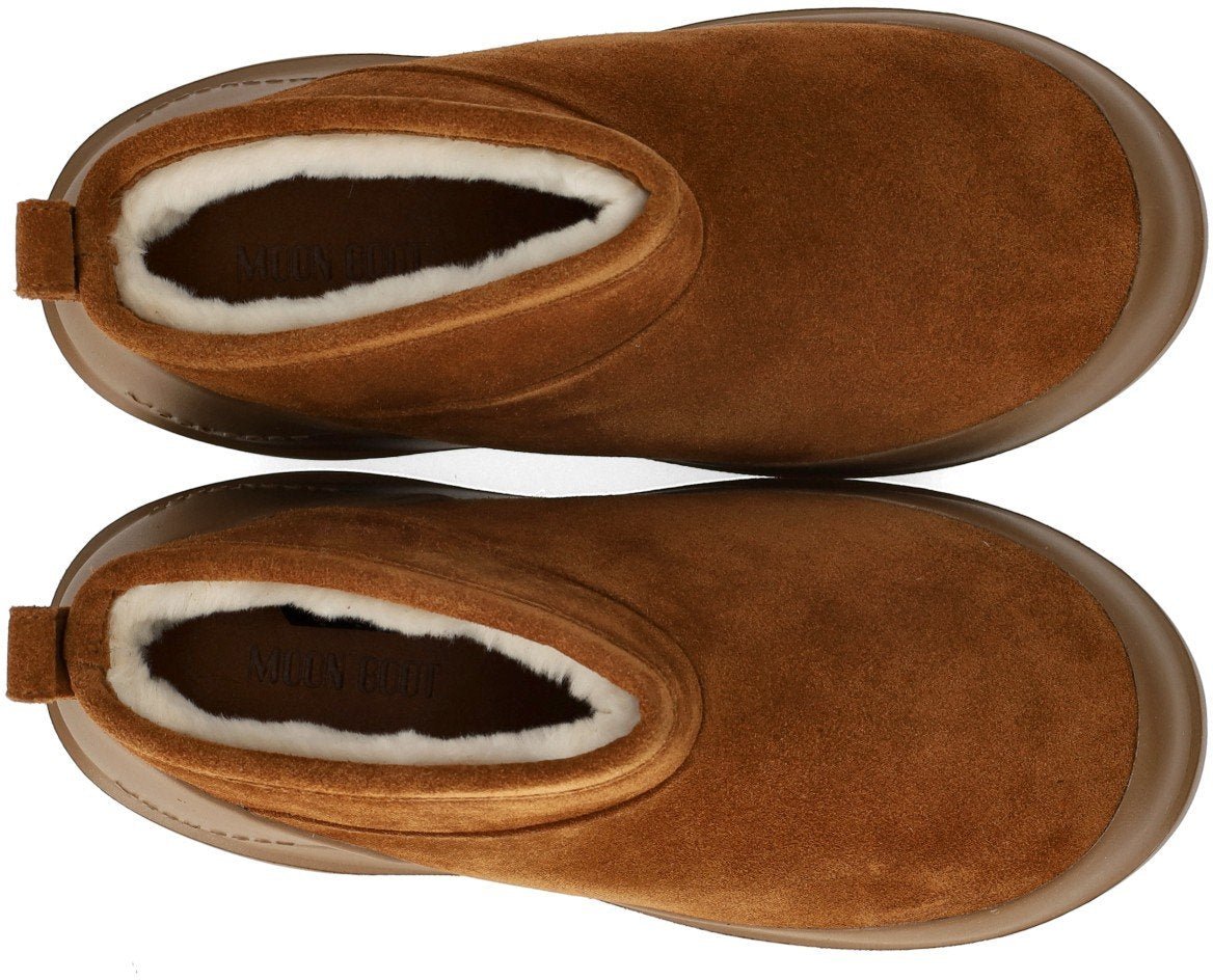 Moon Boot MOON BOOT LUNA LOW COGNAC ANKLE BOOT Bruin