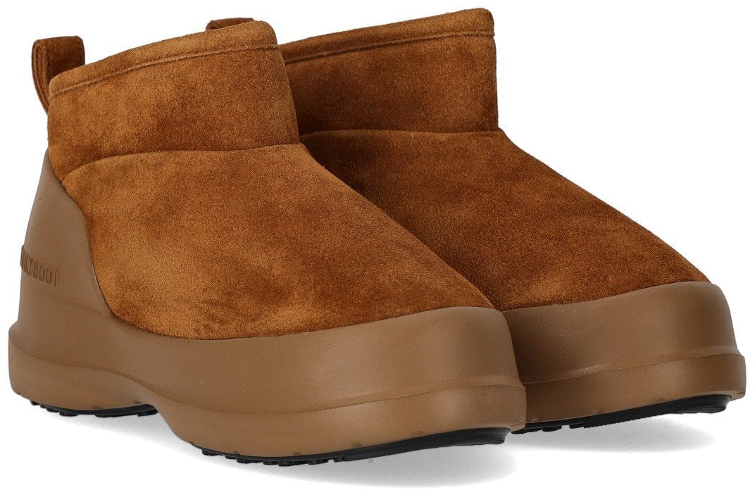 Moon Boot MOON BOOT LUNA LOW COGNAC ANKLE BOOT Bruin
