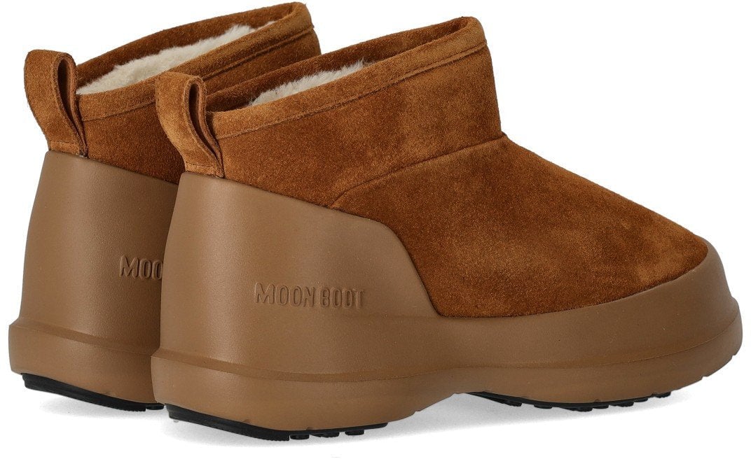 Moon Boot MOON BOOT LUNA LOW COGNAC ANKLE BOOT Bruin