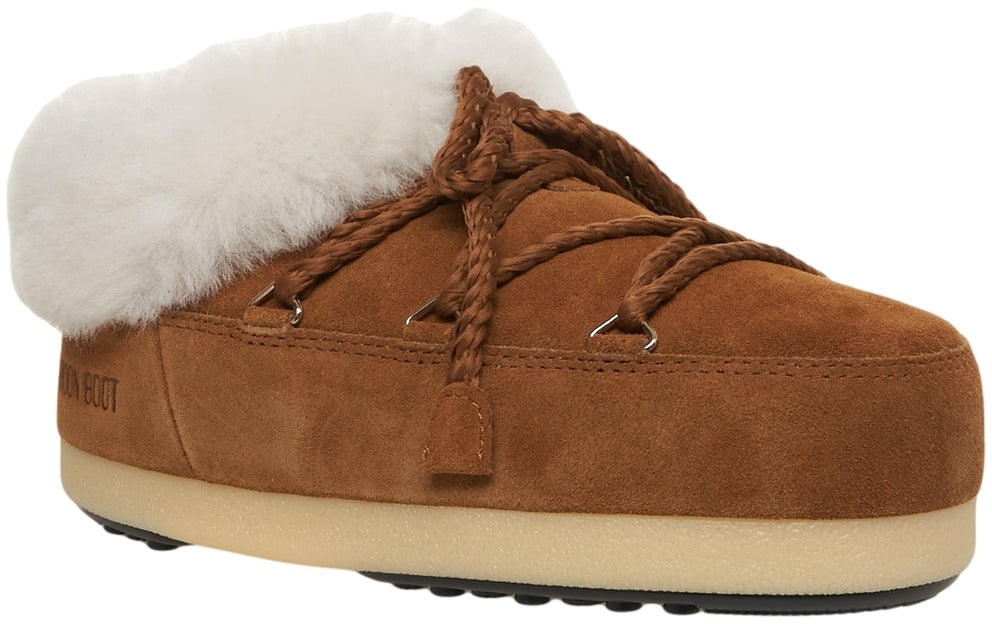 Moon Boot Suede mules 'EVX' Bruin