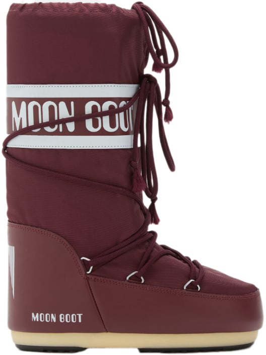 Moon Boot Boots Bordeaux Rood