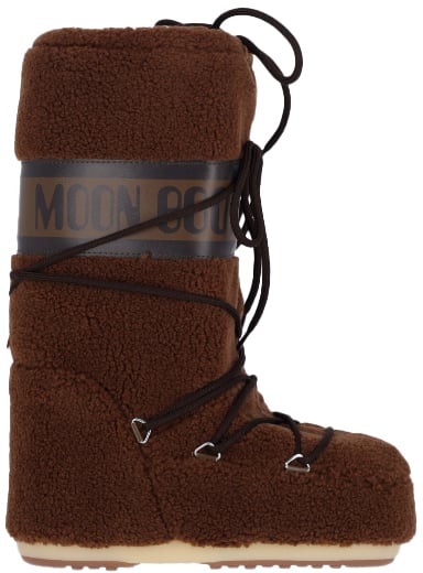 Moon Boot Boots Marrone Scuro Bruin