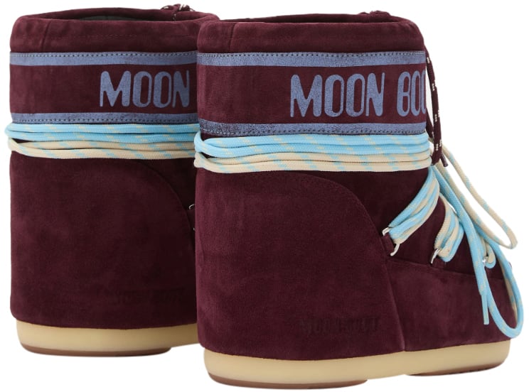 Moon Boot Boots Bordeaux Rood