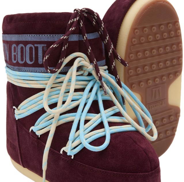 Moon Boot Boots Bordeaux Rood