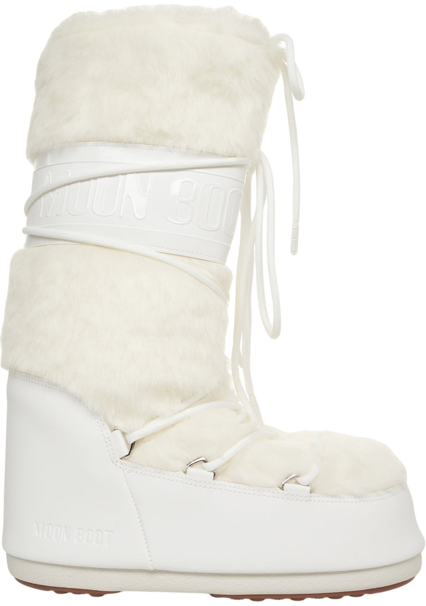Moon Boot Stivali 'ICON FAUX' Wit