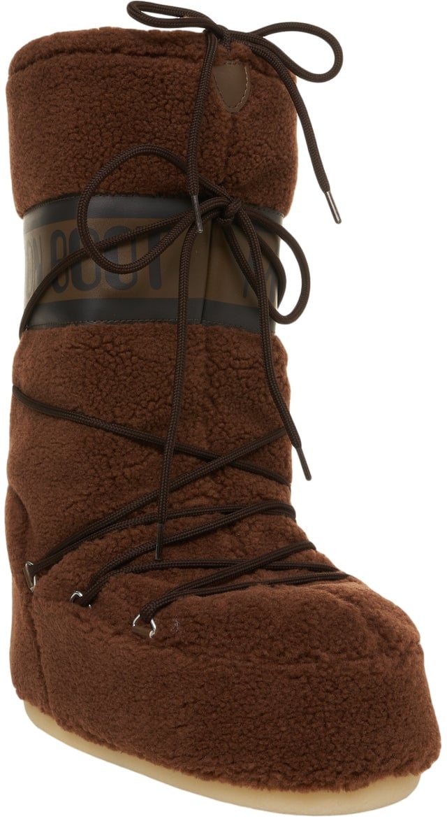 Moon Boot Fleece boots 'ICON FLEECE' Bruin