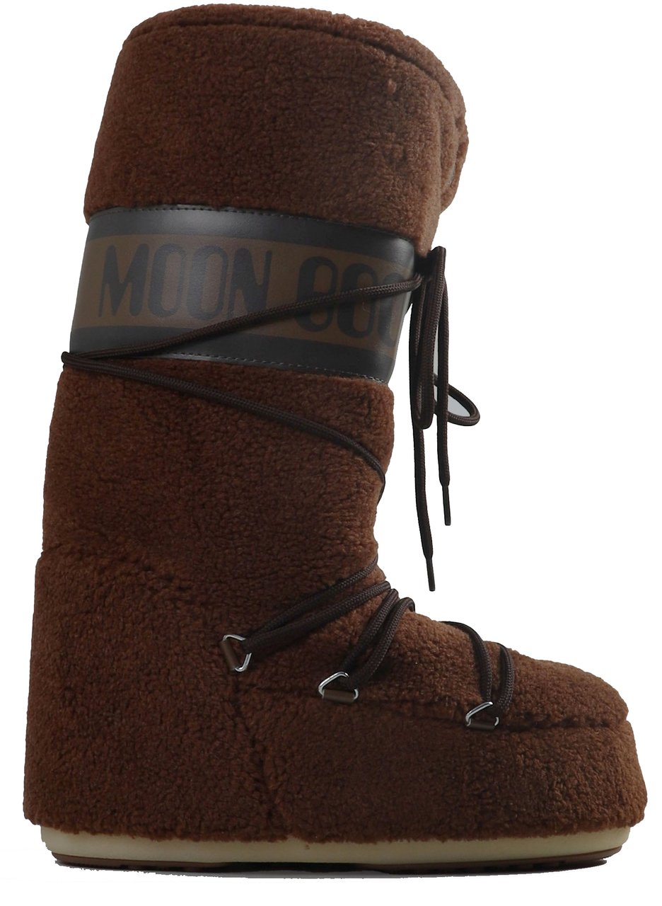 Moon Boot ICON FLEECE HIGH BROWN Bruin