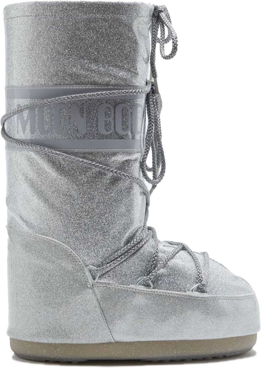 Moon Boot Moon Boot Icon Glitter Snow Boots Zilver Icon Glitter 002 Zilver