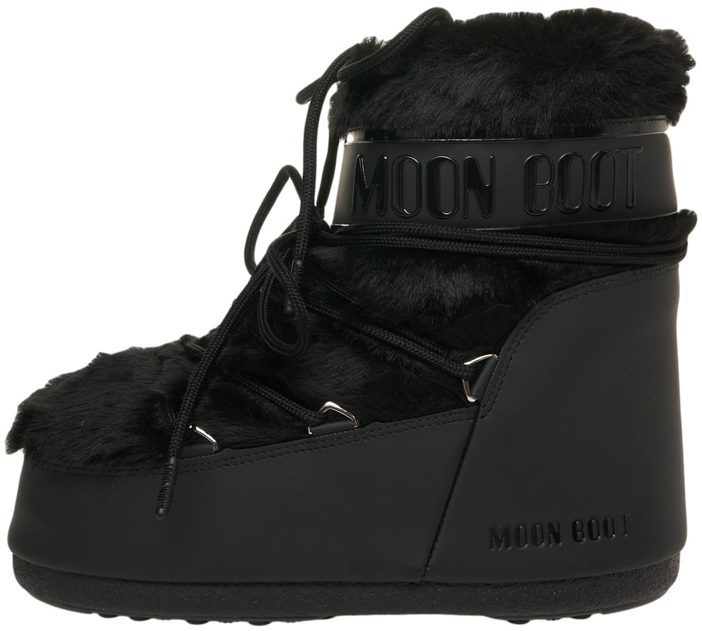 Moon Boot Stivali 'Icon Low Faux' Zwart