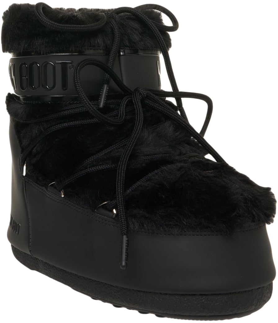 Moon Boot Stivali 'Icon Low Faux' Zwart