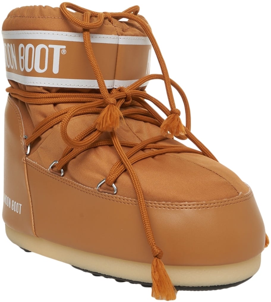 Moon Boot Boots 'ICON LOW NYLON' Rood