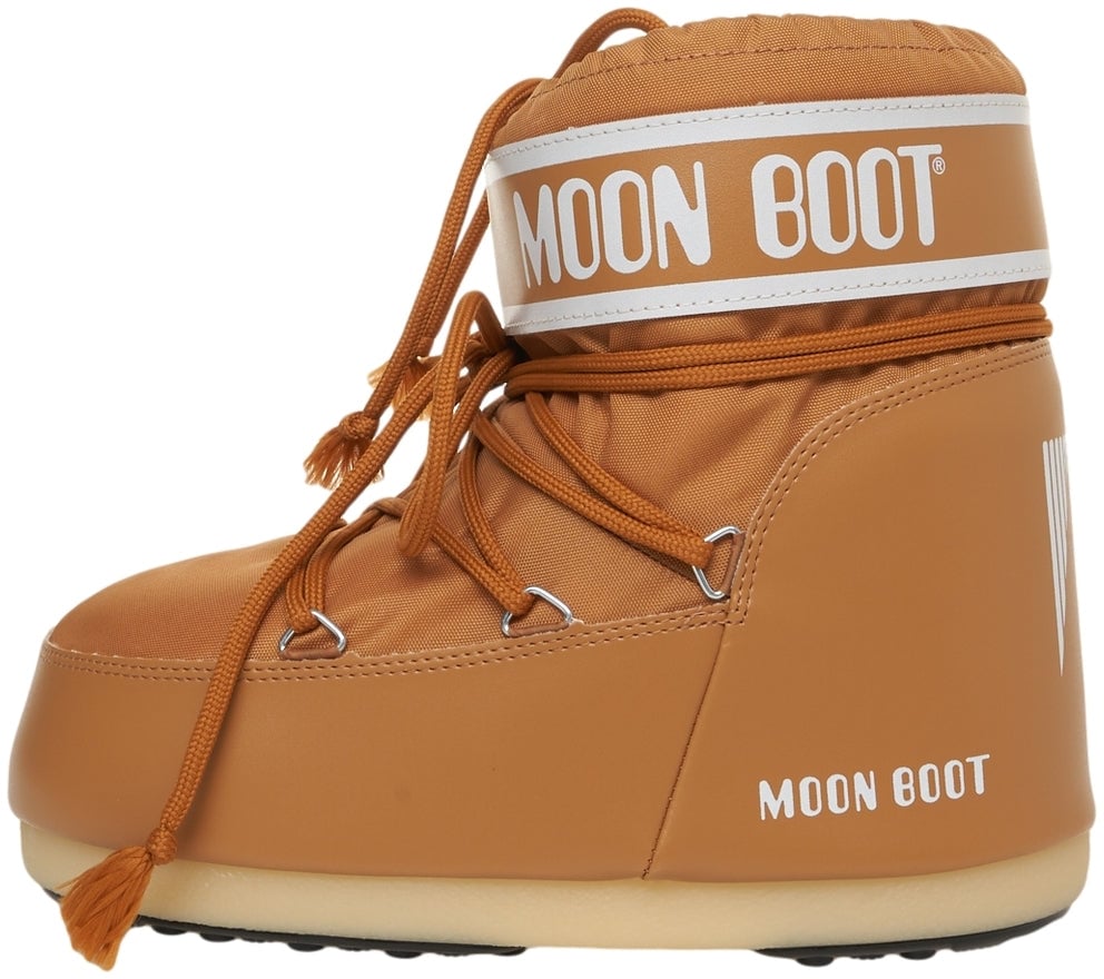 Moon Boot Boots 'ICON LOW NYLON' Rood