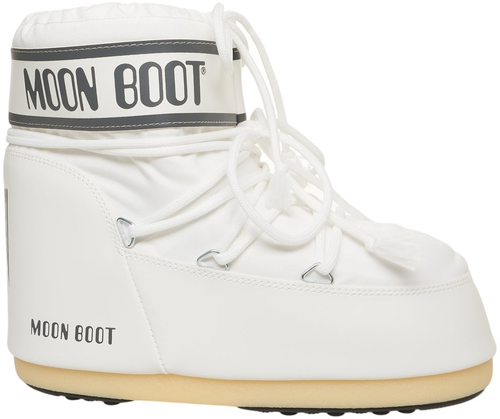 Moon Boot Boots 'ICON LOW NYLON' Wit