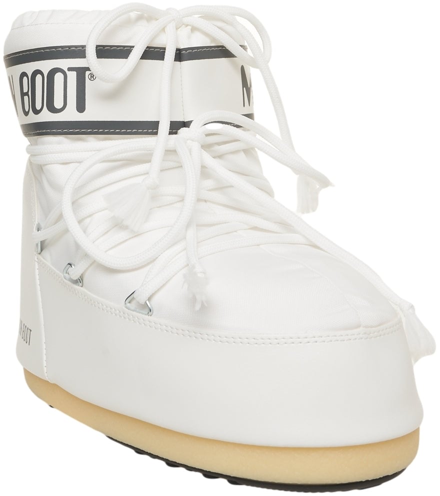 Moon Boot Boots 'ICON LOW NYLON' Wit