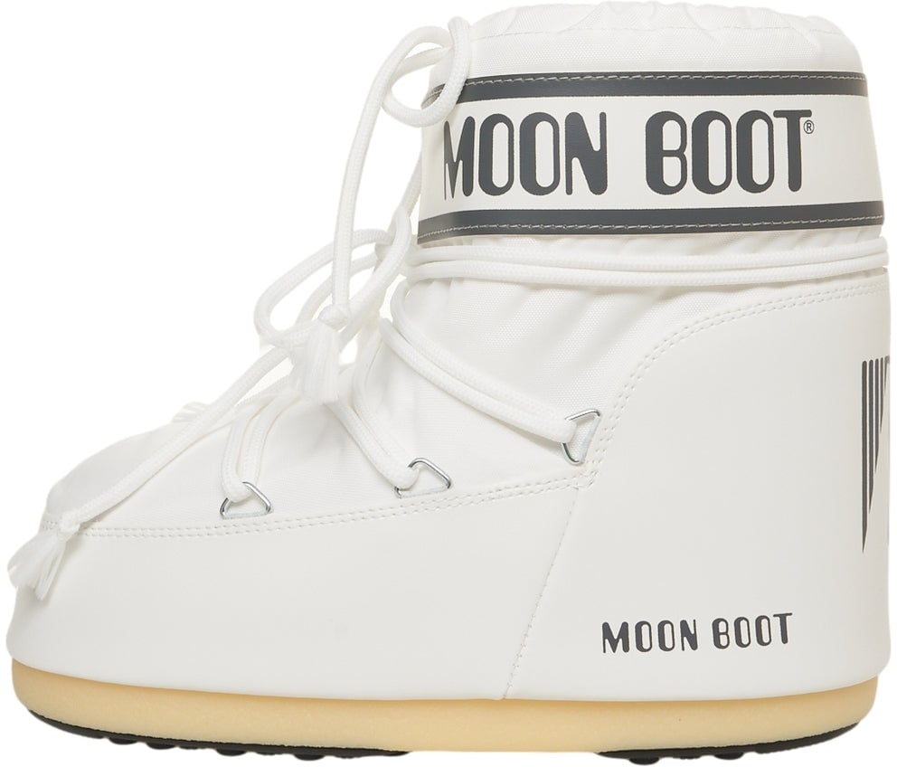 Moon Boot Boots 'ICON LOW NYLON' Wit