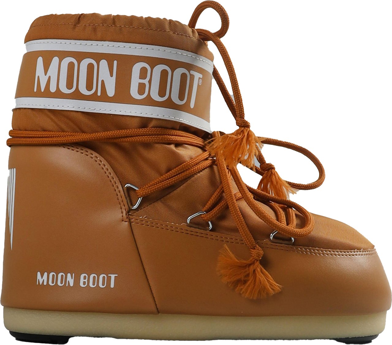 Moon Boot ICON LOW NYLON COGNAC Bruin