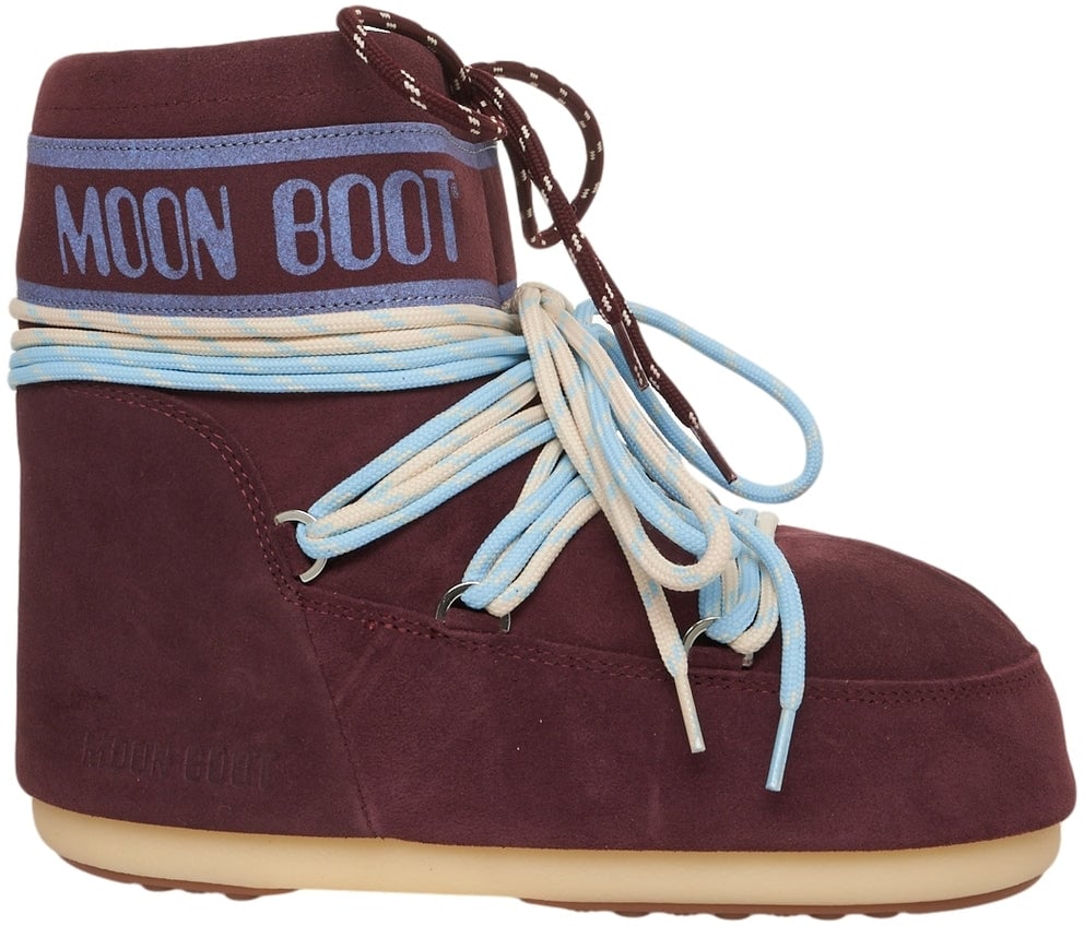 Moon Boot Suede boots 'ICON LOW SUEDE' Divers