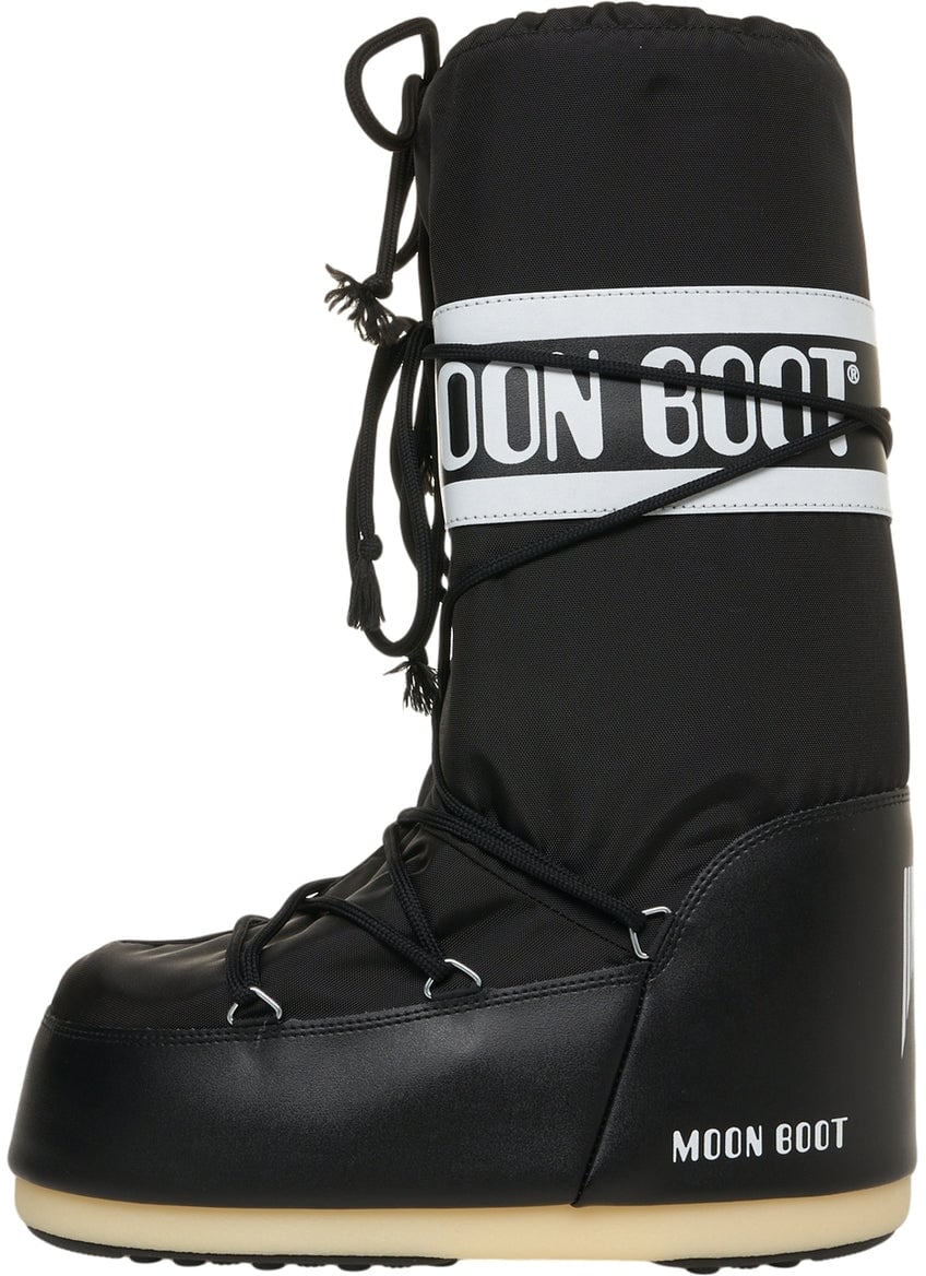 Moon Boot Nylon boots 'ICON NYLON' Zwart