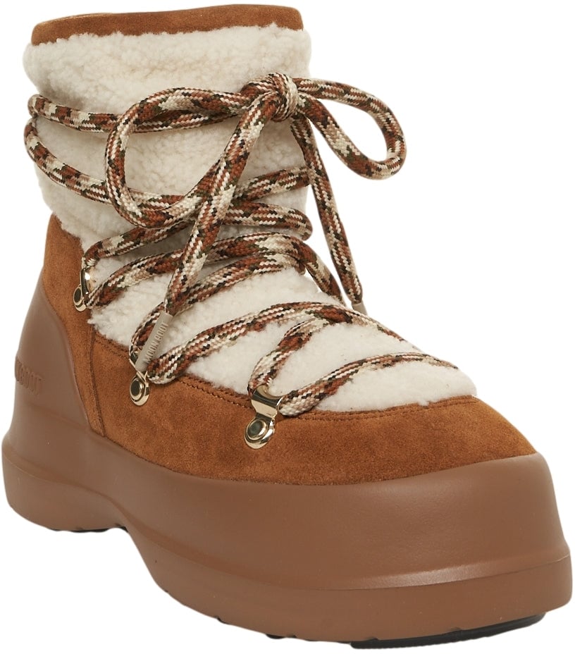 Moon Boot Suede boots 'LUNA BOOT SHEA' Wit