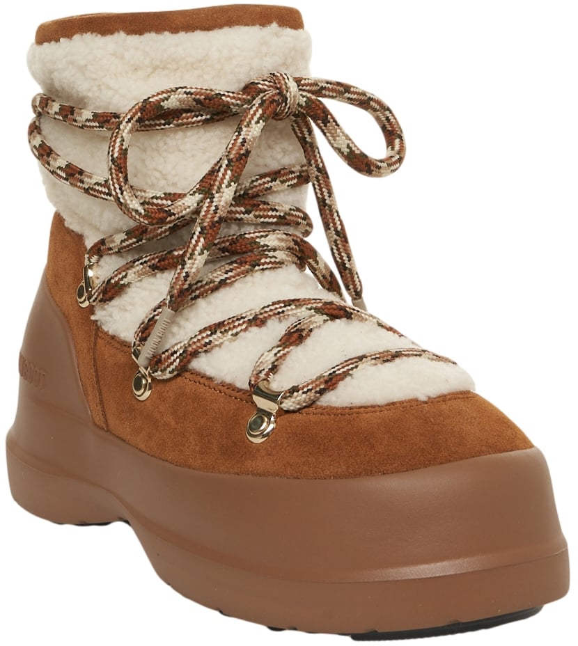 Moon Boot Stivali scamosciati 'LUNA BOOT SHEA' Wit