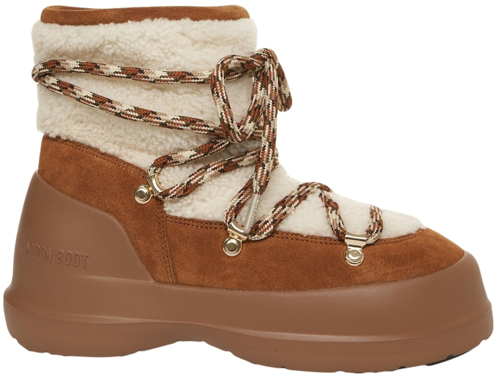 Moon Boot Stivali scamosciati 'LUNA BOOT SHEA' Wit