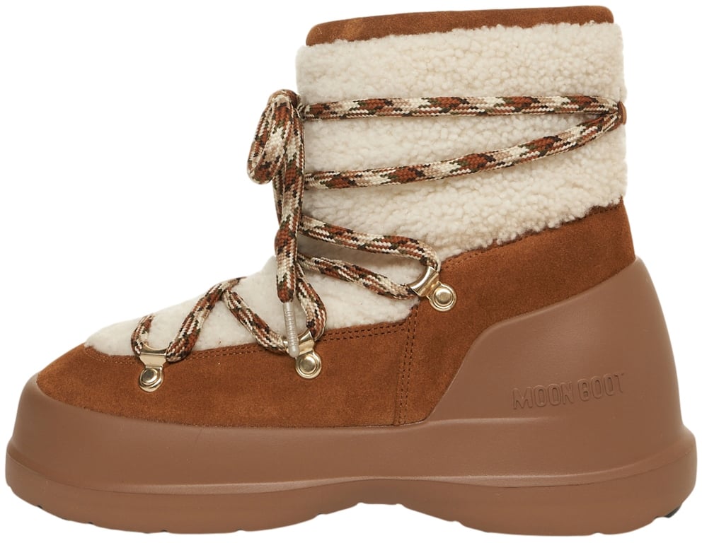 Moon Boot Stivali scamosciati 'LUNA BOOT SHEA' Wit