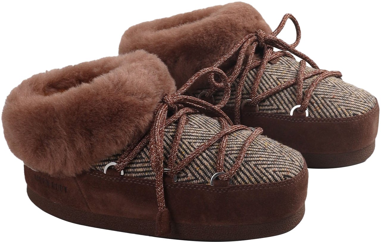 Moon Boot X GAST IN RESIDENTIE EVX CHALET MULE BONT Bruin