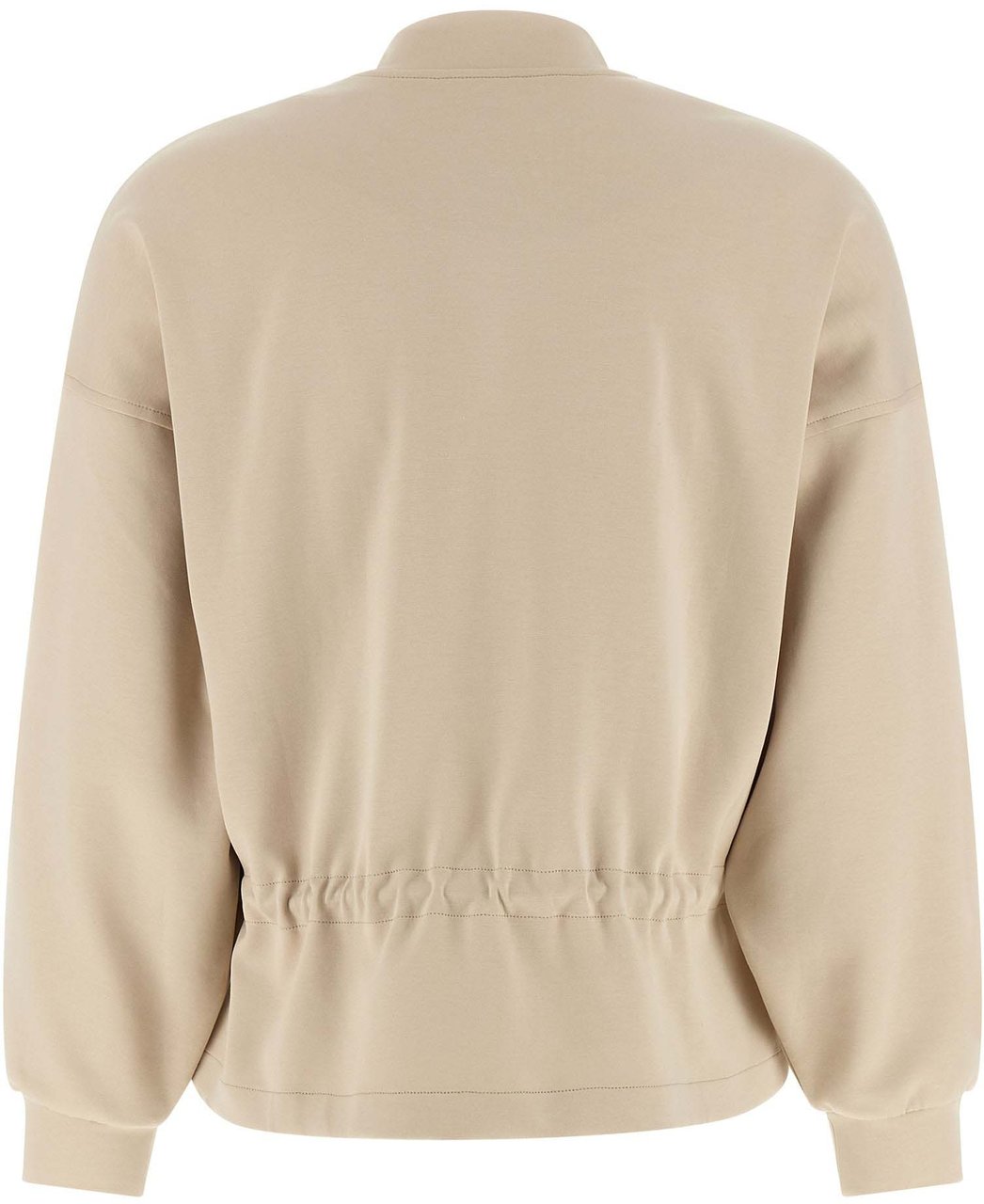 MooRER Beige Cotton Sweatshirt Zwart