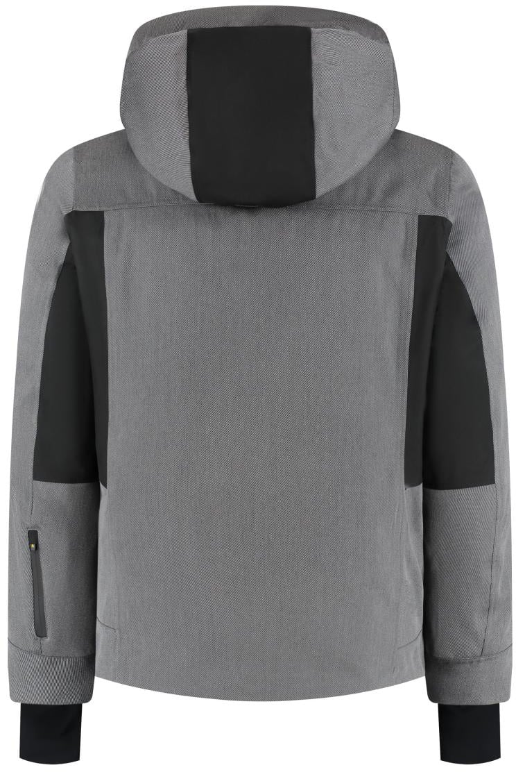 Moorer Ski-jas 'nuvolau' - Loro Piana Fabric Grijs