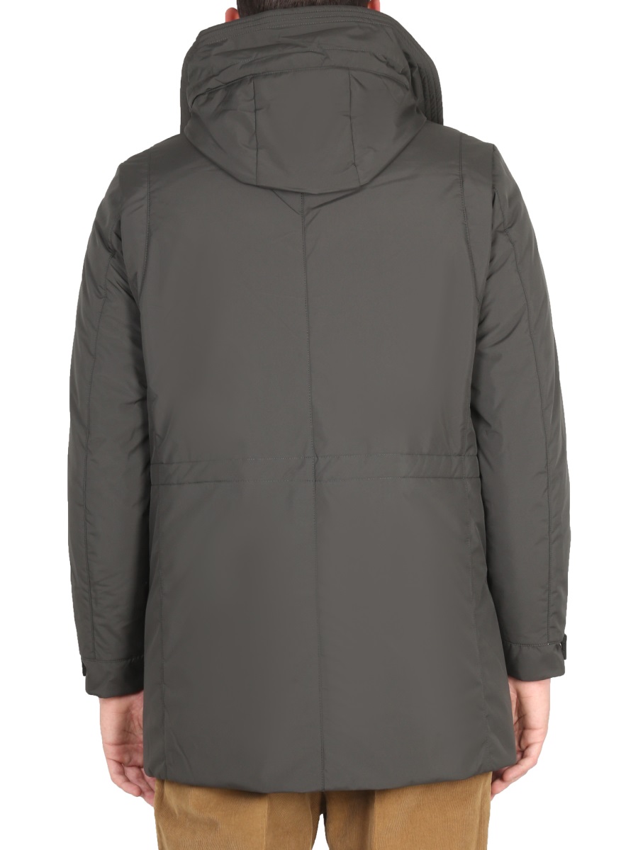 Moorer HOODED JACKET Grijs