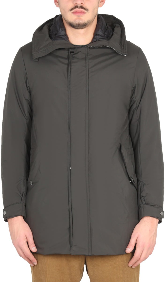 Moorer HOODED JACKET Grijs