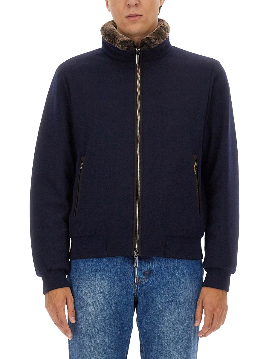 Moorer JACKET "BELLATI" Blauw