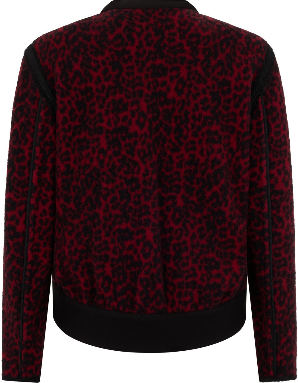 Moorer Elegant jacket in soft versatile fabric Dierenprint