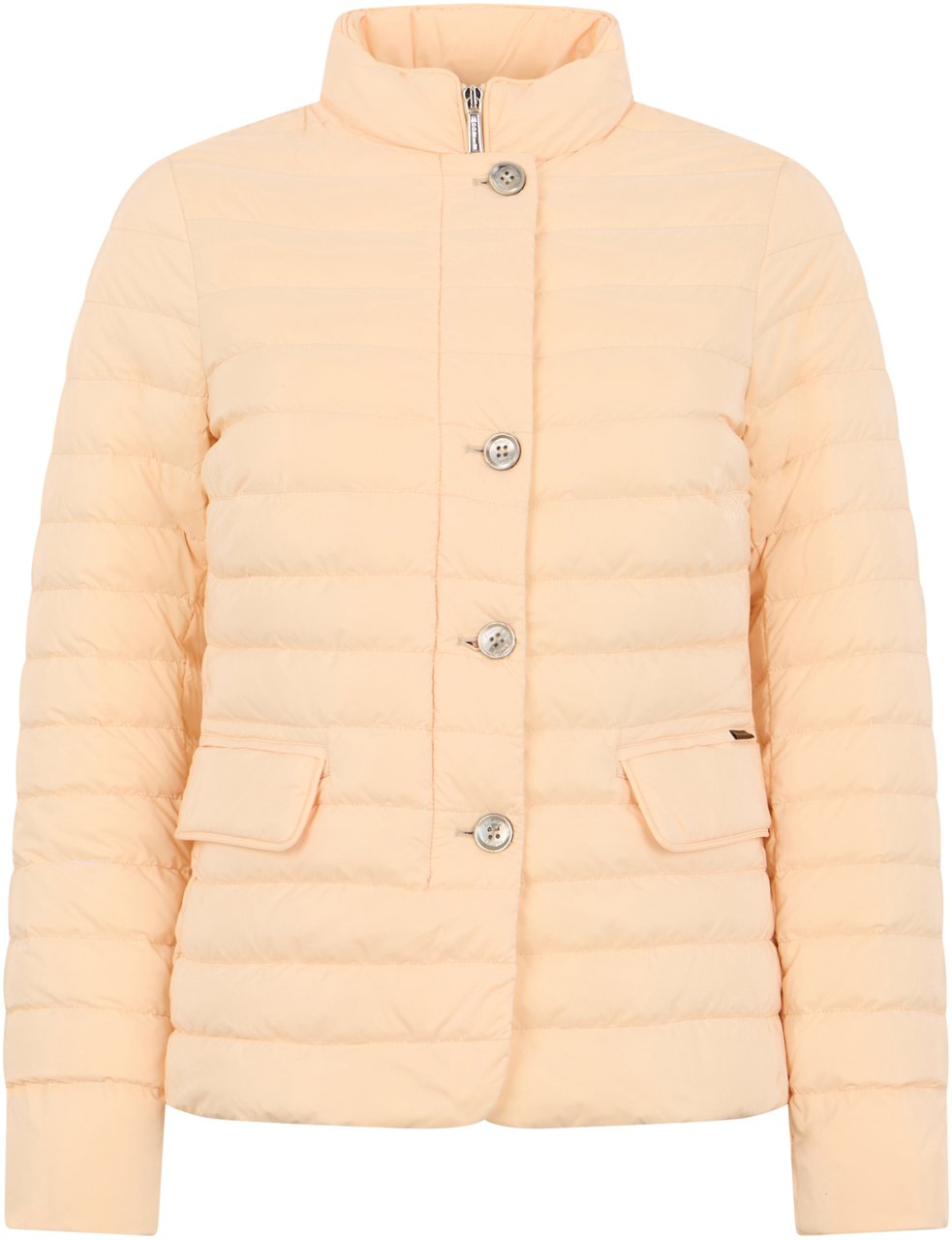 Moorer Light padded pink jacket with pockets. Oranje