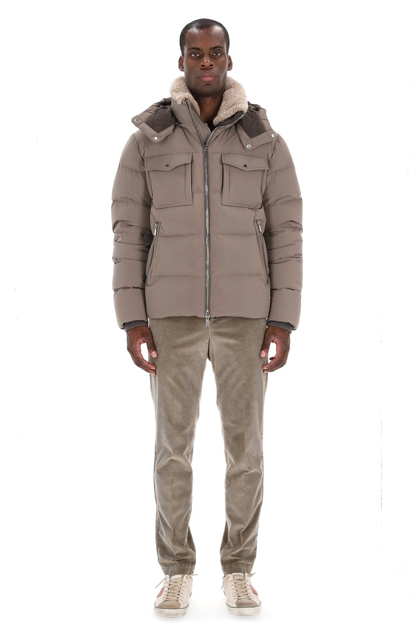 Moorer Coats Nut Beige
