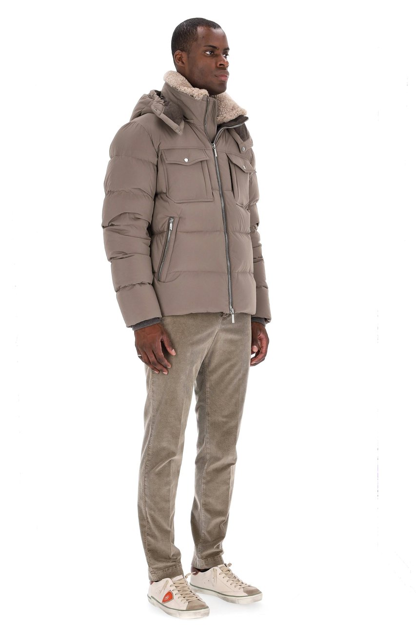 Moorer Coats Nut Beige