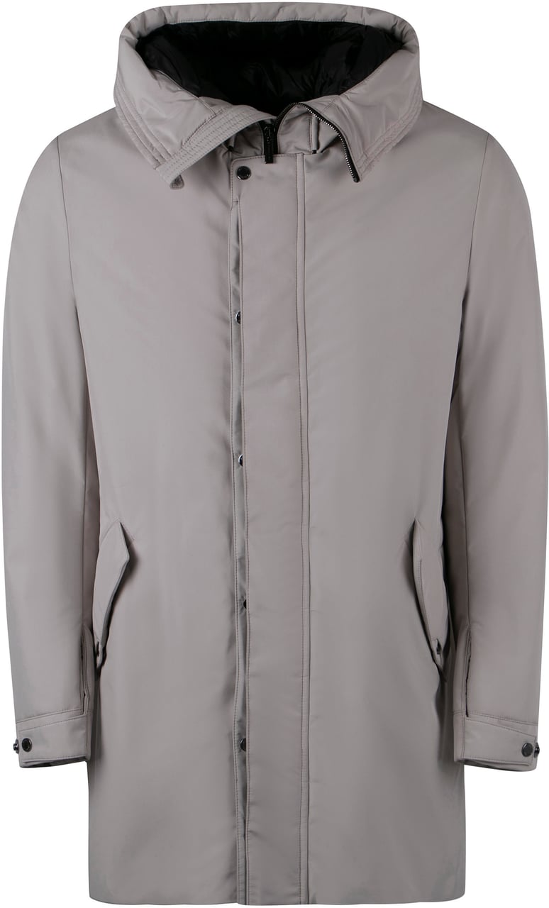 Moorer Alibrando Technical fabric parka Neutraal