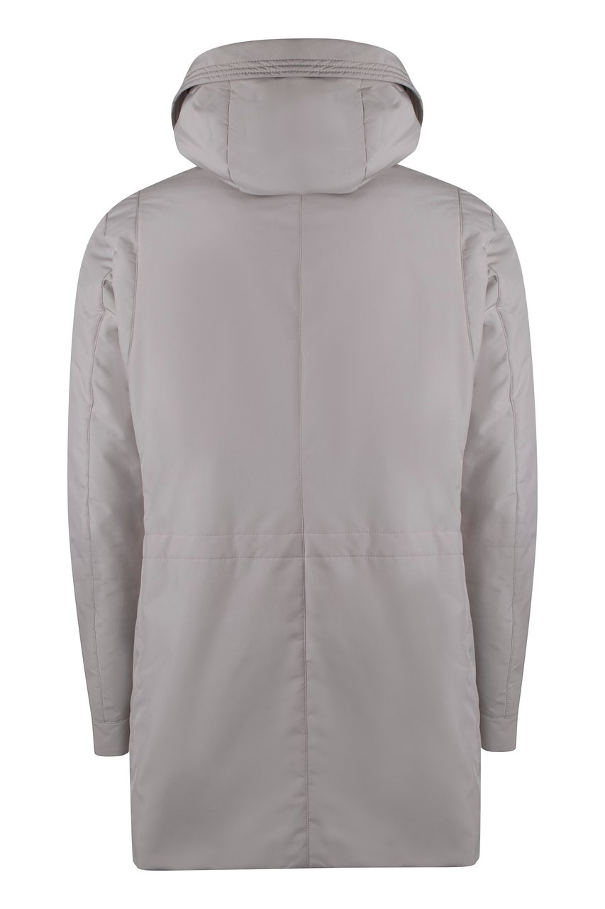 Moorer Alibrando Technical fabric parka Neutraal
