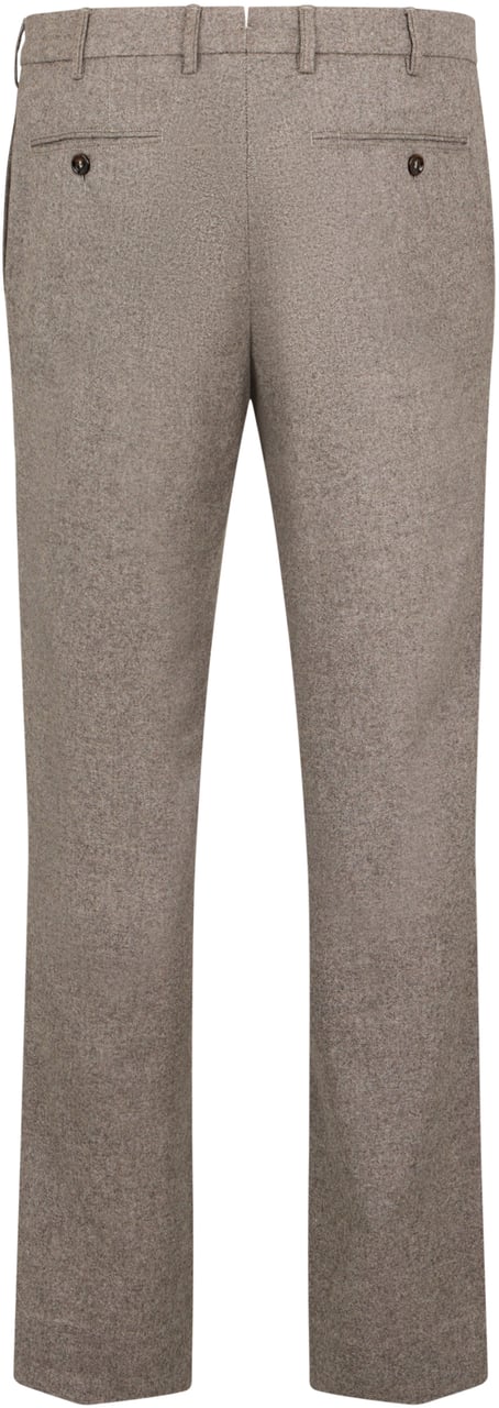 Moorer Elegant mud-colored pants, comfort and versatility assured. Beige