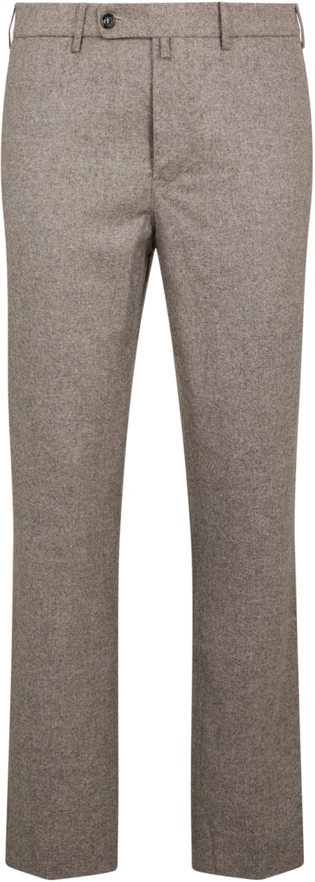 Moorer Elegant mud-colored pants, comfort and versatility assured. Beige