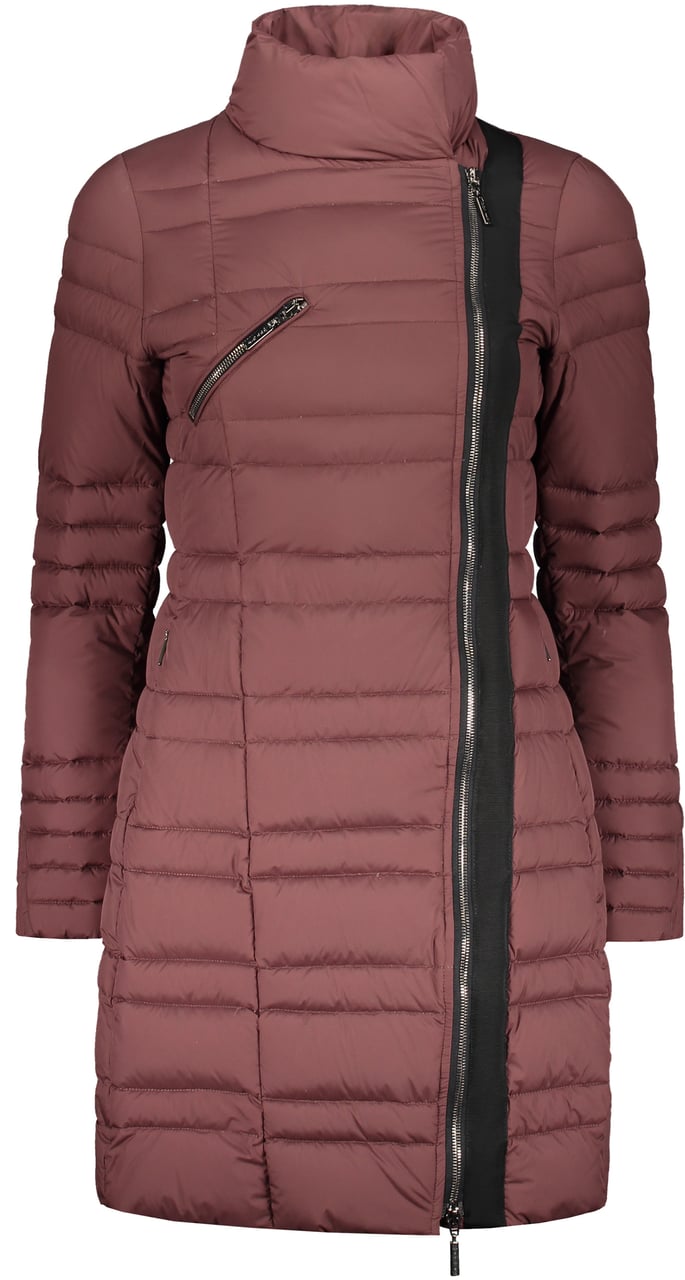 Moorer Full zip down jacket Paars