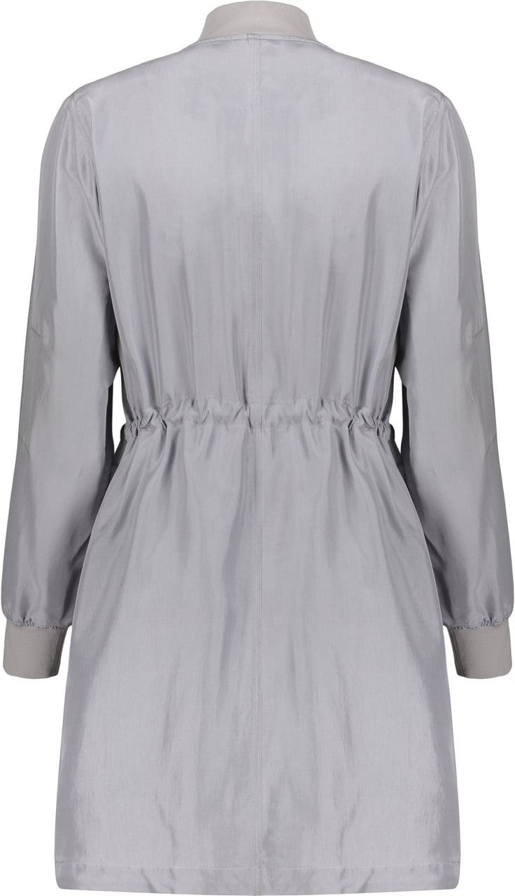 Moorer Silk jacket Lichtgrijs