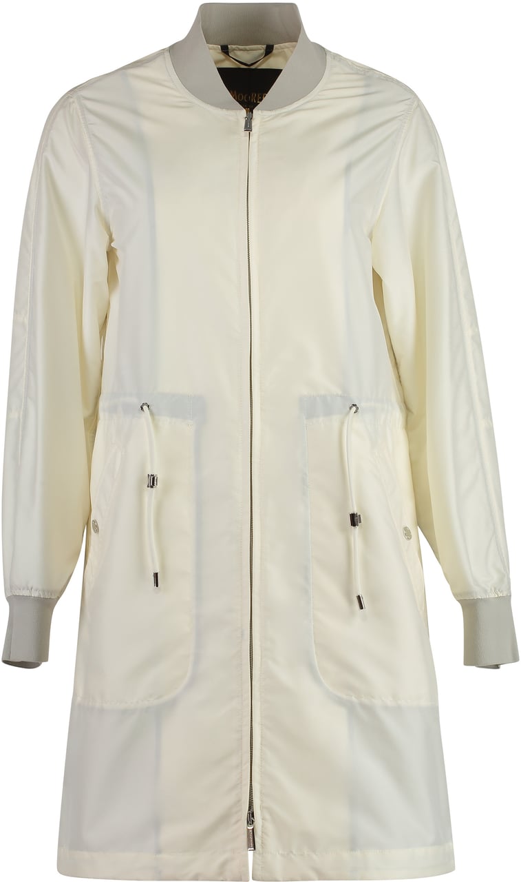 Moorer Amarilli techno fabric jacket Neutraal