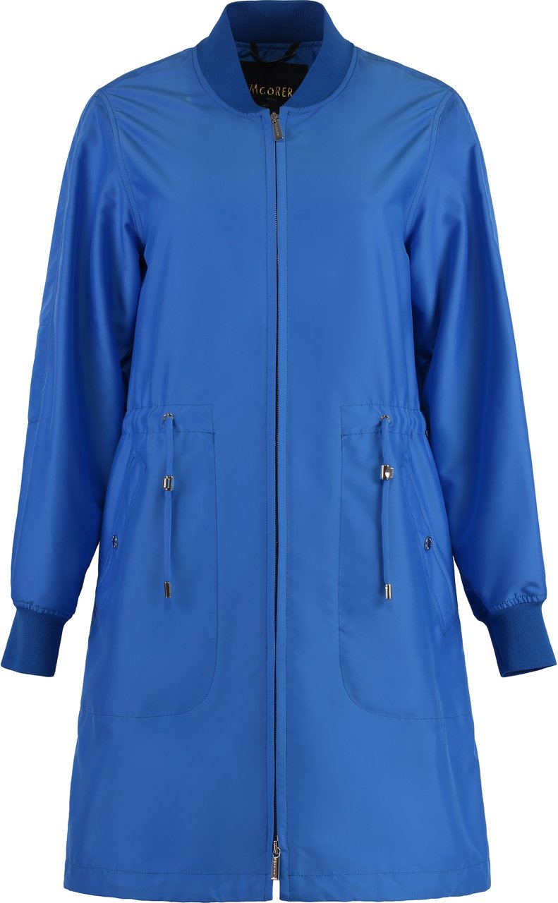 Moorer Amarilli techno fabric jacket Blauw