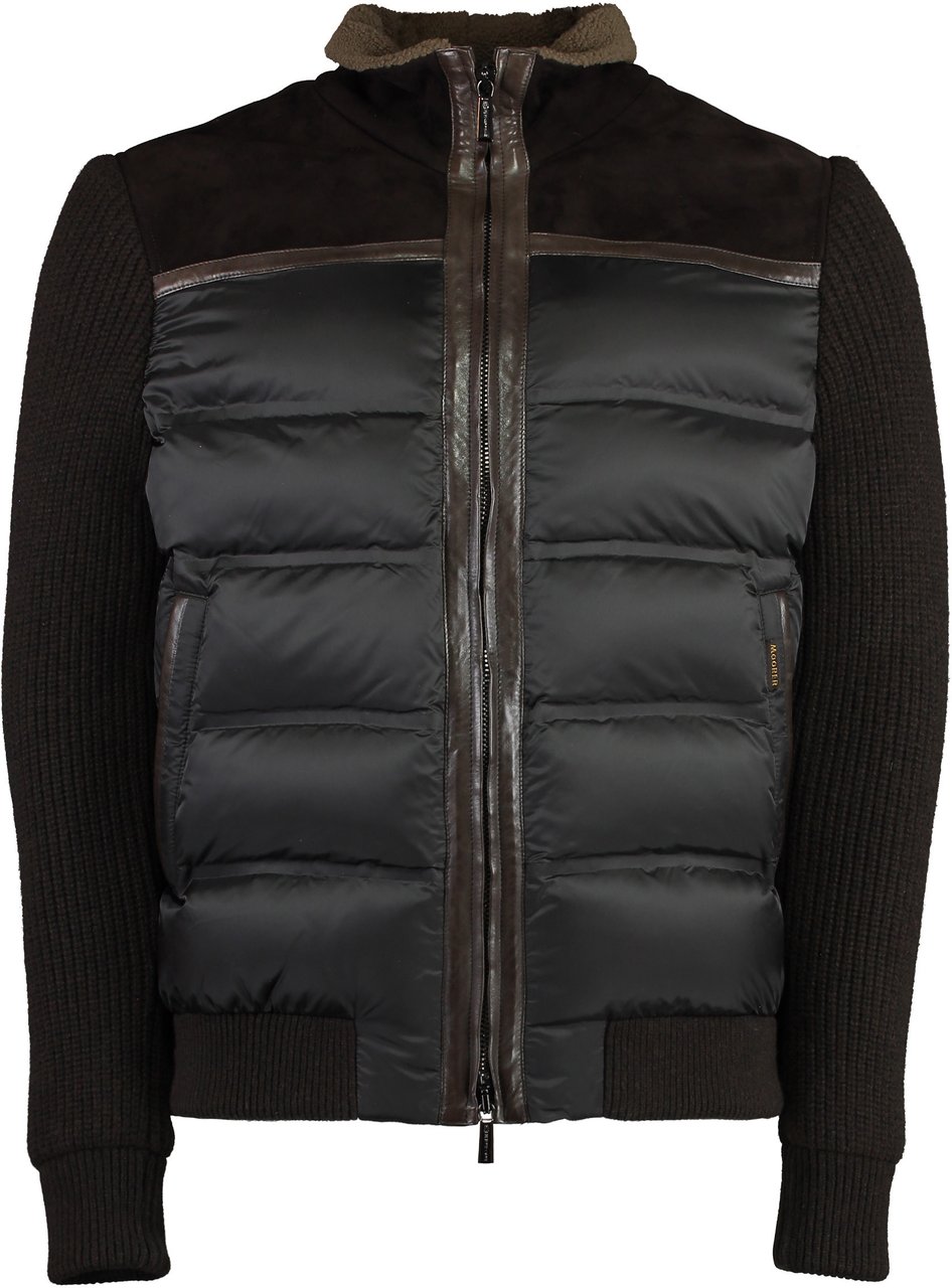 Moorer Andras padded bomber jacket Bruin